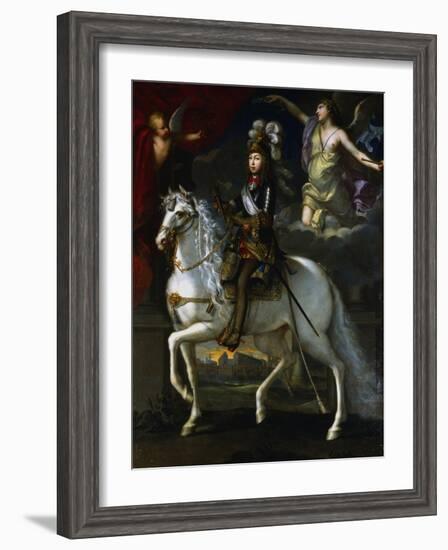 Louis XIV King of France, 1648-Simon Vouet-Framed Giclee Print