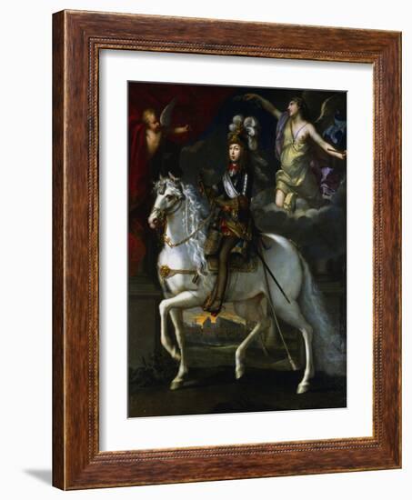 Louis XIV King of France, 1648-Simon Vouet-Framed Giclee Print