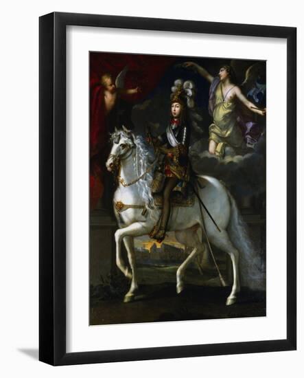 Louis XIV King of France, 1648-Simon Vouet-Framed Giclee Print