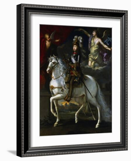 Louis XIV King of France, 1648-Simon Vouet-Framed Giclee Print