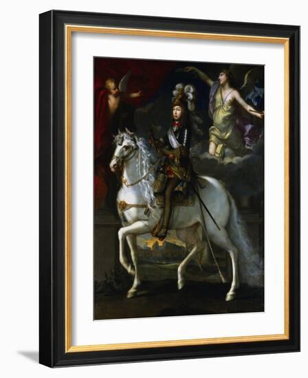 Louis XIV King of France, 1648-Simon Vouet-Framed Giclee Print