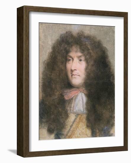 Louis XIV, King of France, C1660-C1670-Charles Le Brun-Framed Giclee Print