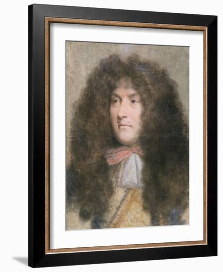 Louis XIV, King of France, C1660-C1670-Charles Le Brun-Framed Giclee Print