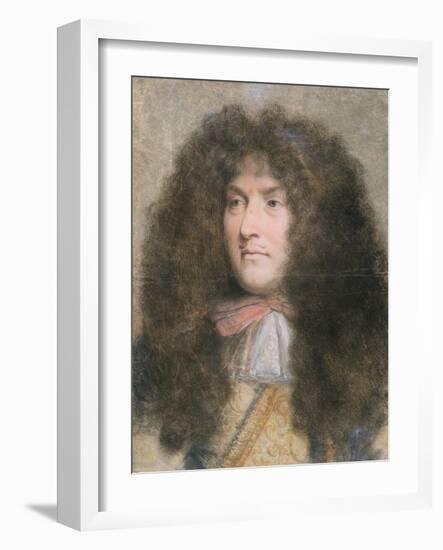 Louis XIV, King of France, C1660-C1670-Charles Le Brun-Framed Giclee Print