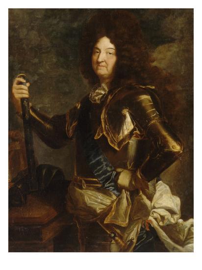 Louis XIV, roi de France et de Navarre (1638-1715) en 1701 Giclee Print by Hyacinthe Rigaud ...