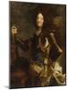 Louis XIV, roi de France et de Navarre (1638-1715) en 1701-Hyacinthe Rigaud-Mounted Giclee Print