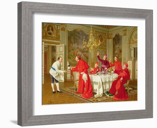 Louis Xiv's Apartments at Versailles, the Chef's Birthday-Andrea Landini-Framed Giclee Print