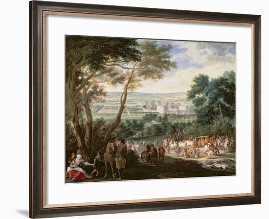 Louis Xiv-Meulen-Framed Giclee Print