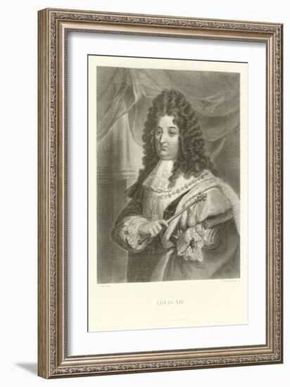 Louis XIV-Alphonse Marie de Neuville-Framed Giclee Print