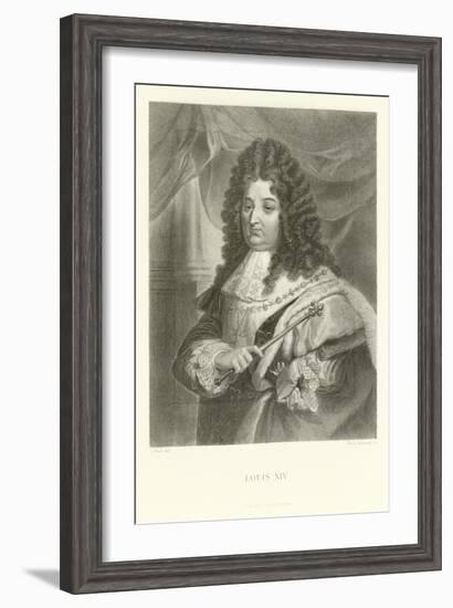 Louis XIV-Alphonse Marie de Neuville-Framed Giclee Print