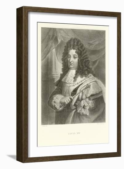 Louis XIV-Alphonse Marie de Neuville-Framed Giclee Print
