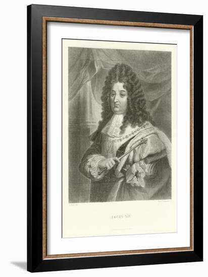 Louis XIV-Alphonse Marie de Neuville-Framed Giclee Print