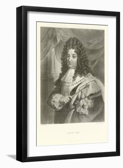 Louis XIV-Alphonse Marie de Neuville-Framed Giclee Print