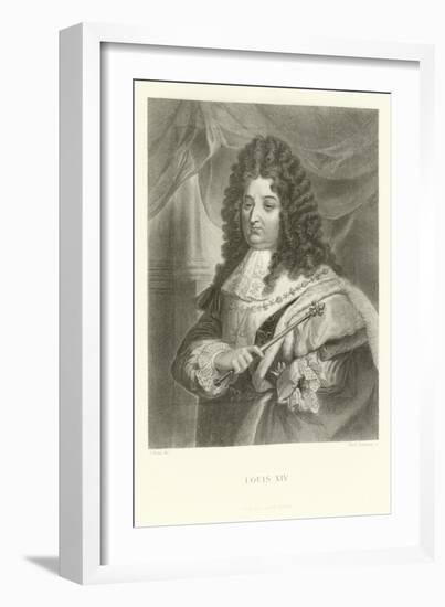 Louis XIV-Alphonse Marie de Neuville-Framed Giclee Print