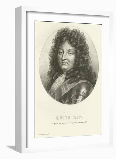 Louis XIV-null-Framed Giclee Print