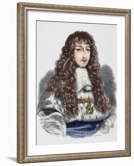 Louis XV (1710-1774)-null-Framed Giclee Print