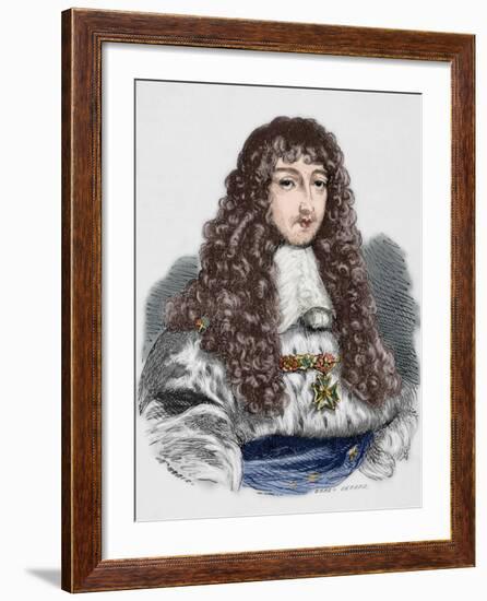 Louis XV (1710-1774)-null-Framed Giclee Print