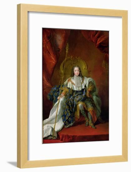 Louis XV 1723-Alexis Simon Belle-Framed Giclee Print