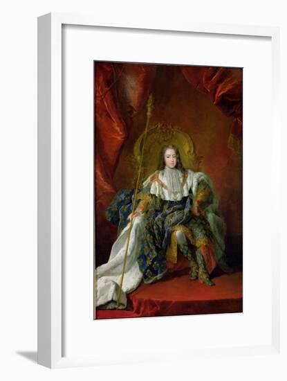Louis XV 1723-Alexis Simon Belle-Framed Giclee Print