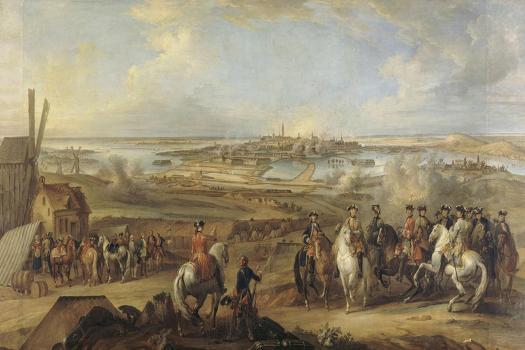 Louis XV au siège de Mons, du 7 juin au 11 juillet 1746' Giclee Print -  Pierre Lenfant | Art.com