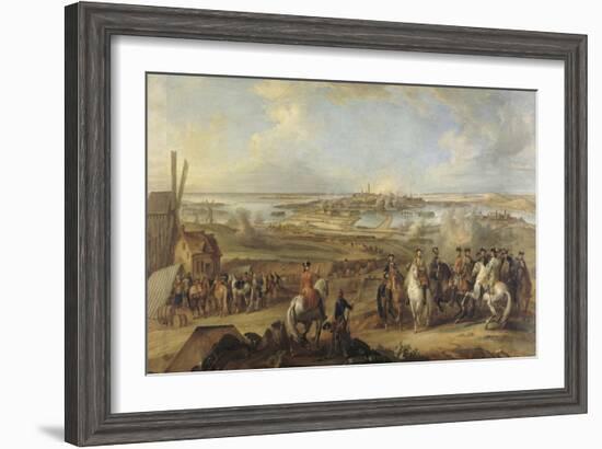 Louis XV au siège de Mons, du 7 juin au 11 juillet 1746-Pierre Lenfant-Framed Giclee Print