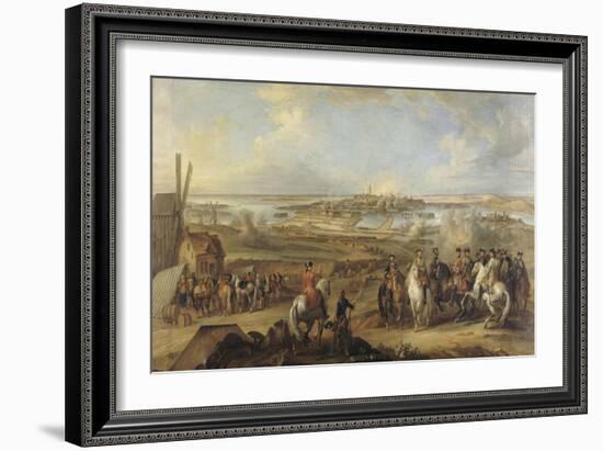 Louis XV au siège de Mons, du 7 juin au 11 juillet 1746-Pierre Lenfant-Framed Giclee Print