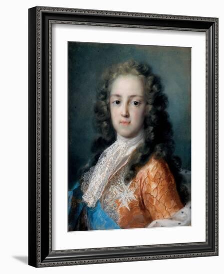 Louis XV of France (1710-177) as Dauphin, 1720-1721-Rosalba Giovanna Carriera-Framed Giclee Print