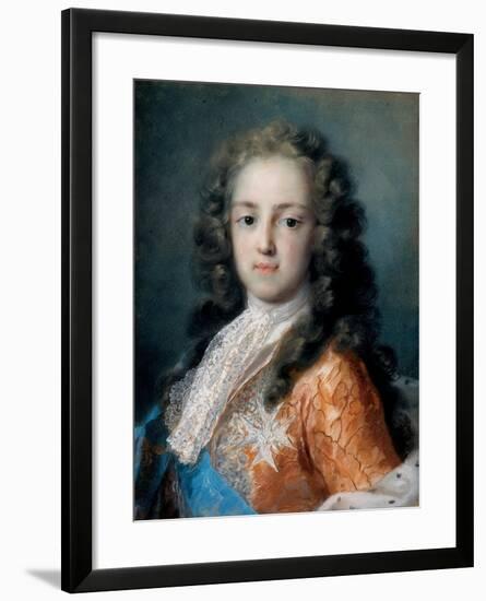Louis XV of France (1710-177) as Dauphin, 1720-1721-Rosalba Giovanna Carriera-Framed Giclee Print