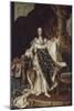 Louis XV, roi de France (1710-1774)-Hyacinthe Rigaud-Mounted Giclee Print