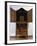 Louis XV Style Trumeau Cabinet in Tulipwood, Kingwood and Rosewood, 1760-null-Framed Giclee Print