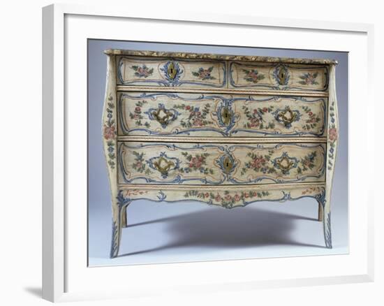 Louis XV-XVI Transition Period Commode-null-Framed Giclee Print