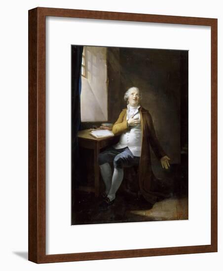 Louis XVI in the Temple-Henri-Pierre Danloux-Framed Giclee Print