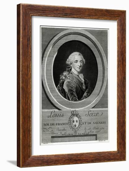 Louis XVI, King of France-null-Framed Art Print