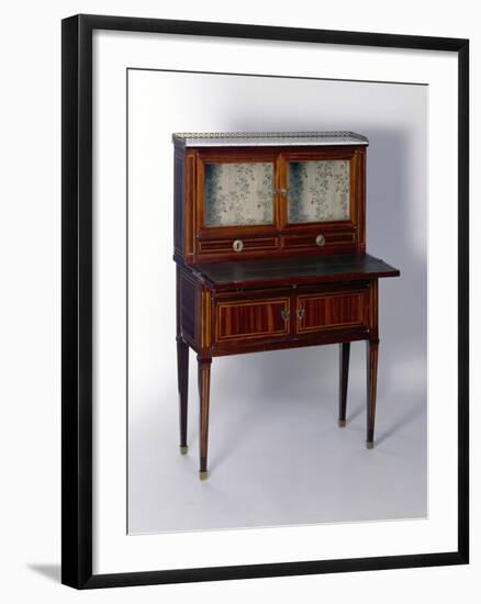 Louis XVI Style Bonheur Du Jour-null-Framed Giclee Print