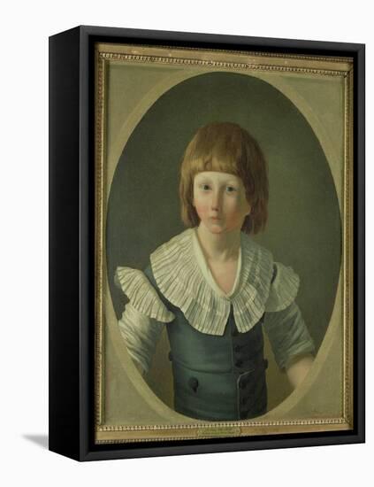 Louis XVII (1785-95) Aged 8, at the Temple, 1793-Joseph Marie Vien-Framed Premier Image Canvas