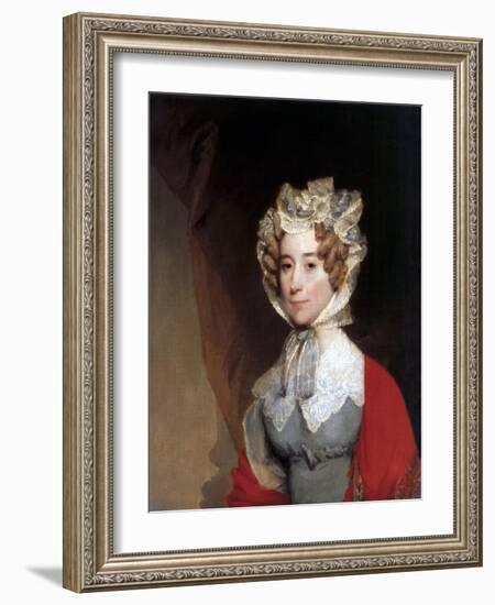 Louisa Adams-Gilbert Stuart-Framed Giclee Print