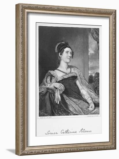 Louisa Catherine Adams-G.F. Storm-Framed Giclee Print