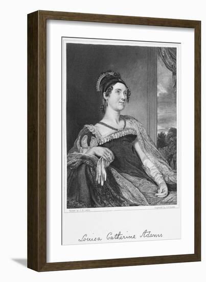 Louisa Catherine Adams-G.F. Storm-Framed Giclee Print