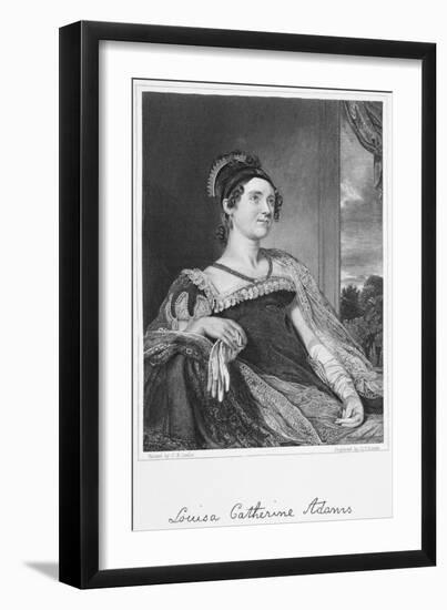 Louisa Catherine Adams-G.F. Storm-Framed Giclee Print