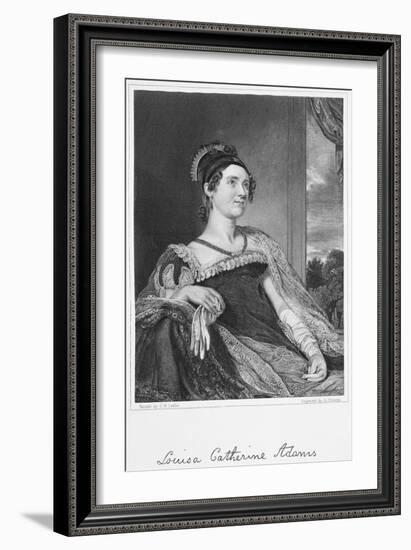 Louisa Catherine Adams-G.F. Storm-Framed Giclee Print