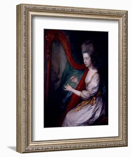 Louisa, Lady Clarges, 1778-Thomas Gainsborough-Framed Giclee Print