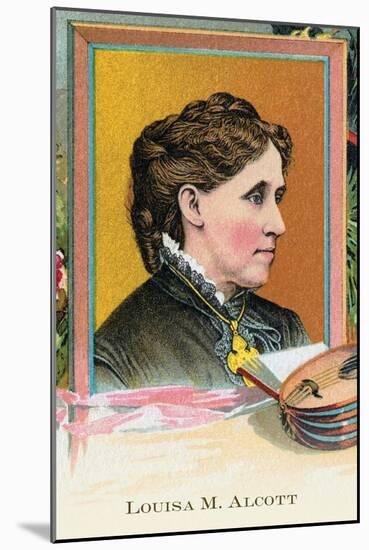 Louisa M. Alcott-null-Mounted Art Print