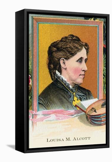 Louisa M. Alcott-null-Framed Stretched Canvas