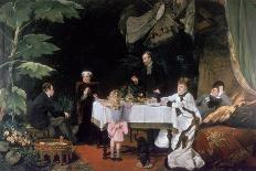 Lunch in the Conservatory, 1877-Louise Abbema-Giclee Print