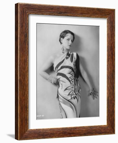 Louise Brooks, 1923-null-Framed Photographic Print