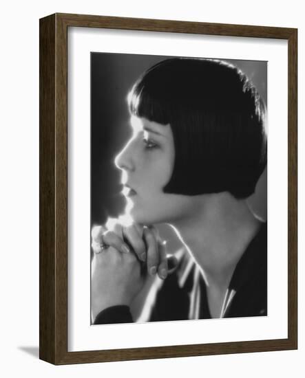 Louise Brooks, 1925-null-Framed Photographic Print