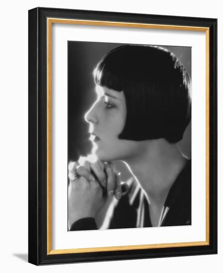 Louise Brooks, 1925-null-Framed Photographic Print