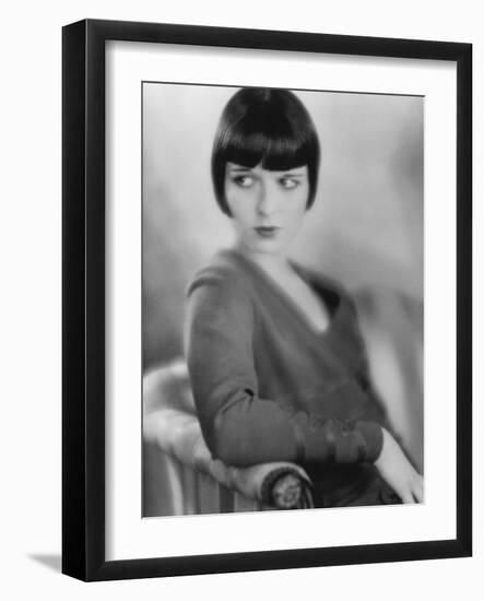 Louise Brooks, 1926-null-Framed Photographic Print