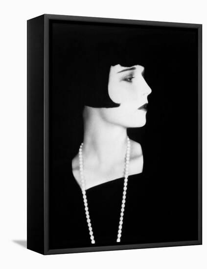 Louise Brooks, 1928-Eugene Richee-Framed Stretched Canvas