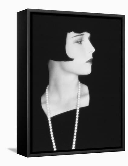 Louise Brooks, 1928-null-Framed Premier Image Canvas